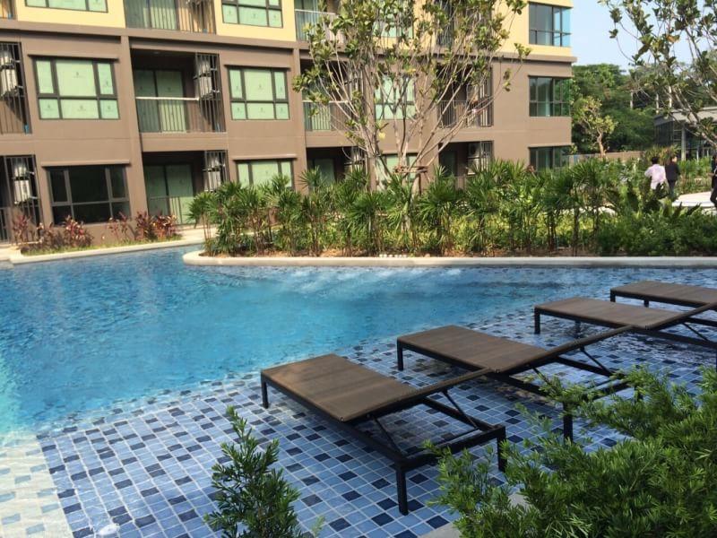 Rain Condo Ground Floor - 1 Bedroom Apartment Ча Ам Екстериор снимка