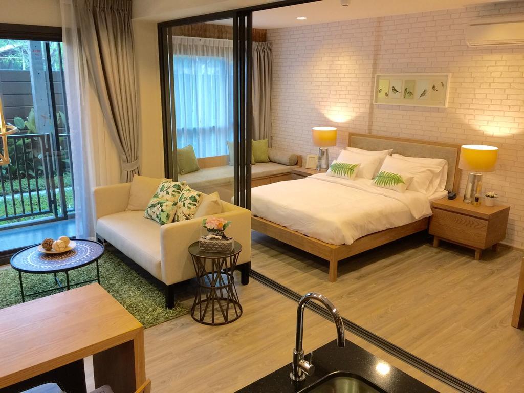 Rain Condo Ground Floor - 1 Bedroom Apartment Ча Ам Екстериор снимка